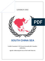 MUN South China Sea