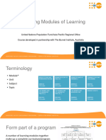 Desain modul pembelajran