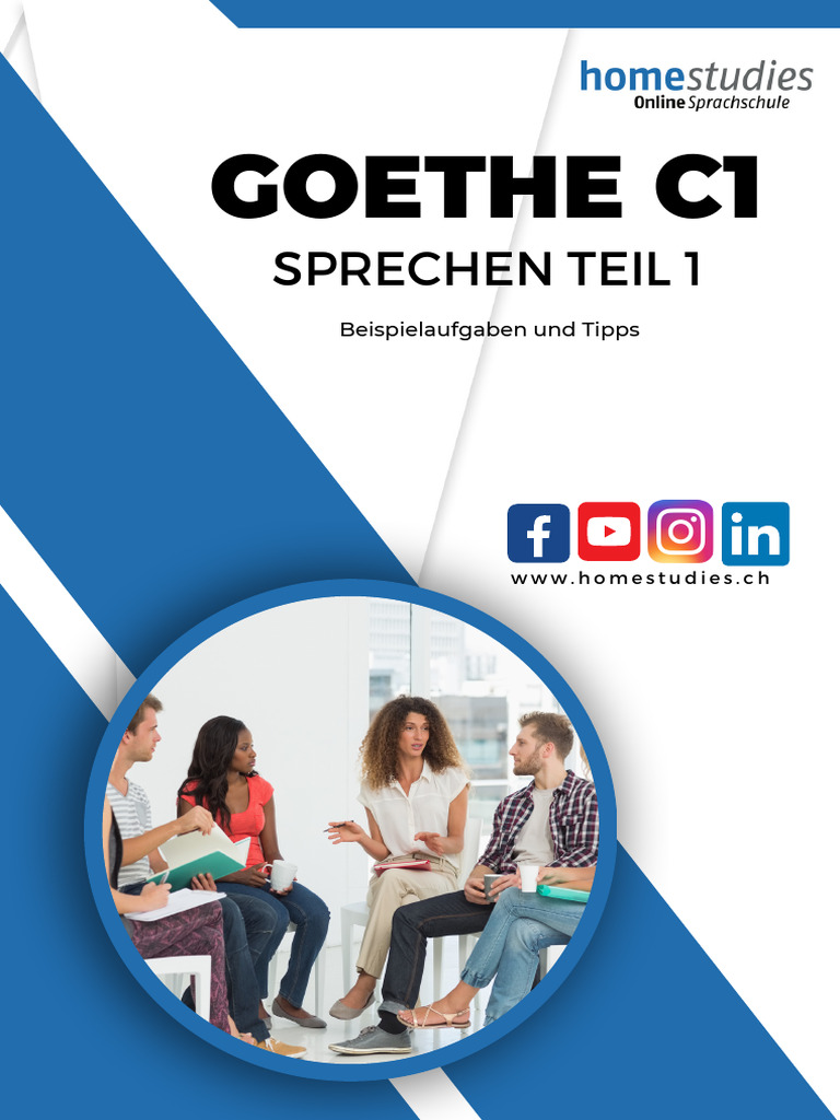 Goethe C1 Sprechen Teil 1 | PDF