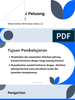 Distribusi Peluang Binomial