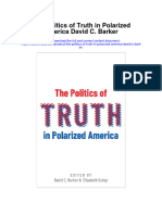 Download The Politics Of Truth In Polarized America David C Barker full chapter