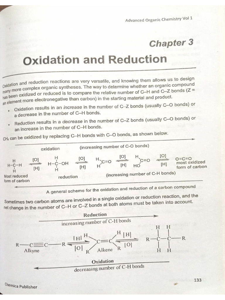 Oxidation Reduction Pdf