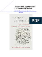 Insurgent Universality An Alternative Legacy of Modernity Tomba Full Chapter