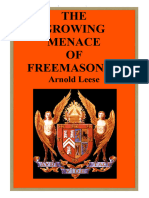 The Growing Menace of Freemasonry