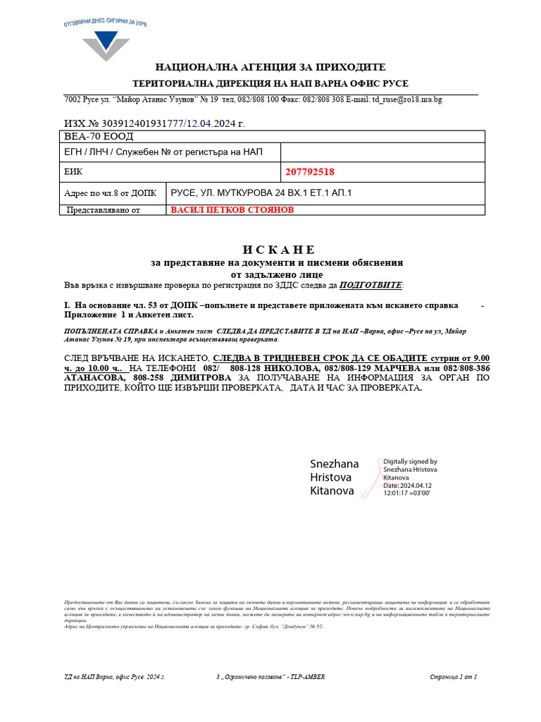 7002 Русе ул. 