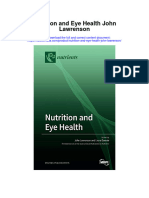 Nutrition and Eye Health John Lawrenson Full Chapter