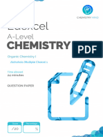 Alchohols (Multiple Choice) 1 QP