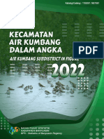 Kecamatan Air Kumbang Dalam Angka 2022