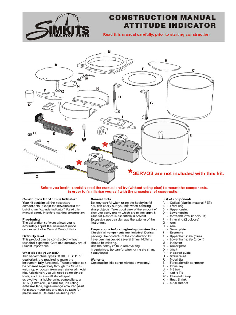 Attitude Indicator Manual ENG 170904 | PDF | Electrical Connector ...