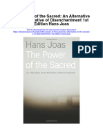 The Power of The Sacred An Alternative To The Narrative of Disenchantment 1St Edition Hans Joas Full Chapter