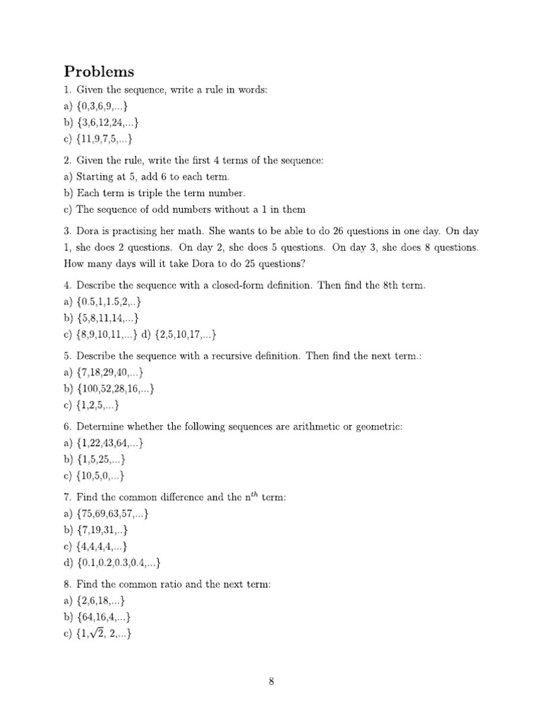 Sequence 1 | PDF