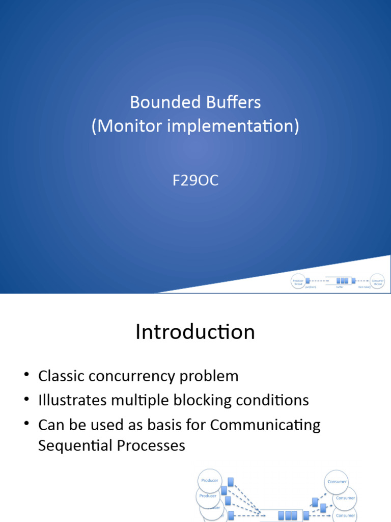 Monitor Bounded Buffers | PDF | Computer Architecture | Computer Science