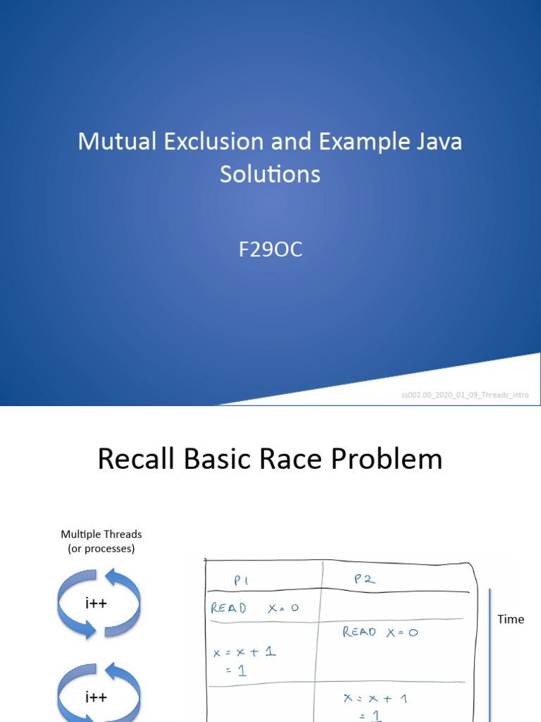 MX Java Solutions | PDF | Synchronization | Computer Programming