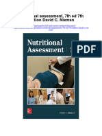 Nutritional Assessment 7Th Ed 7Th Edition David C Nieman Full Chapter