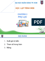 Lap Trinh Web Chuong 3 Phu Luc