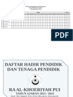 Daftar Hadir Guru