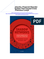 Download Shadow Networks Financial Disorder And The System That Caused Crisis Francisco Louca all chapter