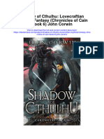 Download Shadow Of Cthulhu Lovecraftian Mythical Fantasy Chronicles Of Cain Book 6 John Corwin all chapter