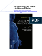 Download Obesity And Gynecology 2Nd Edition Tahir A Mahmood Editor full chapter