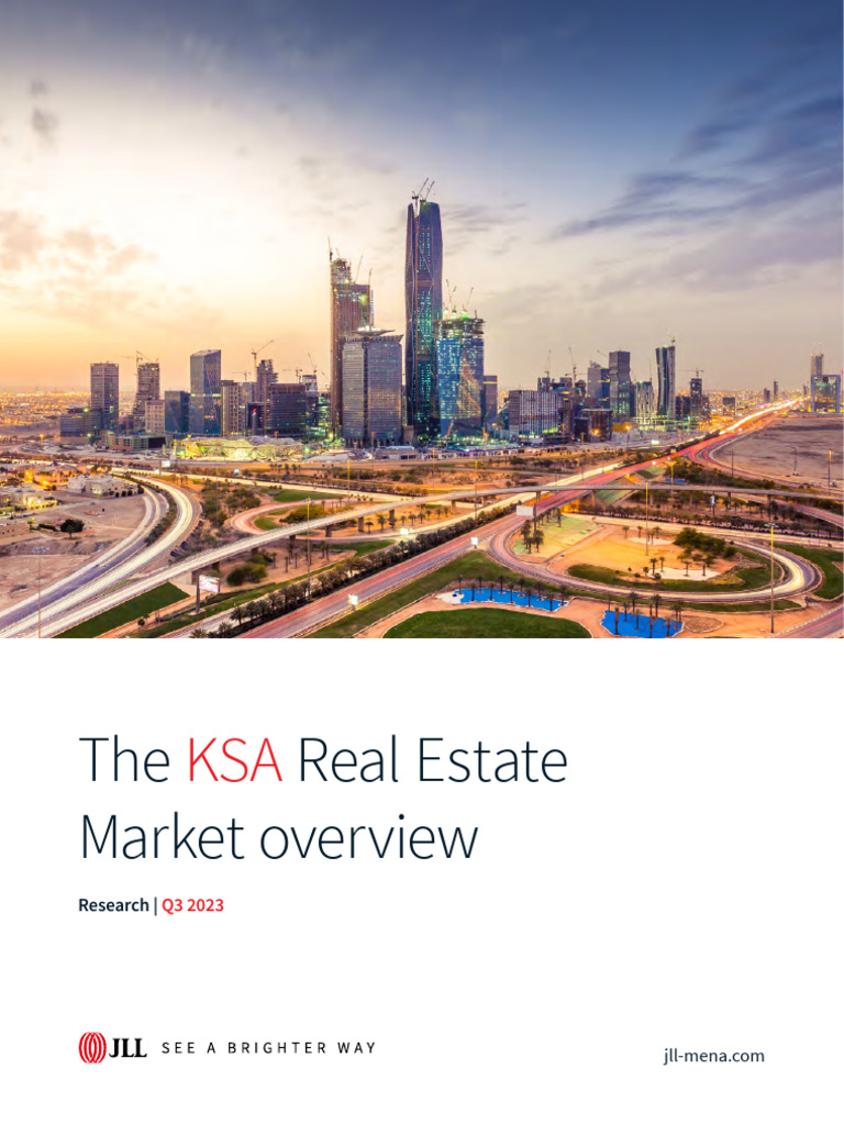 KSA Real Estate Market Overview Q3 2023 | PDF | Renting | Shopping Mall
