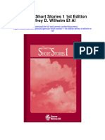 Glencoe Short Stories 1 1St Edition Jeffrey D Wilhelm Et Al Full Chapter