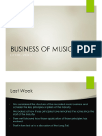 Week 5 - 2024 - Business of Music