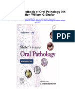 Shafers Textbook of Oral Pathology 9Th Edition William G Shafer All Chapter