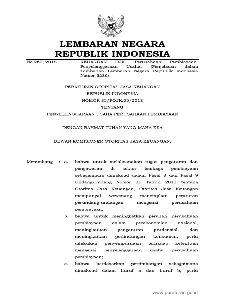 pojk-ri-nomor-35-pojk-05-2018-pdf