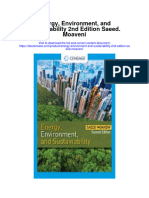 Download Energy Environment And Sustainability 2Nd Edition Saeed Moaveni full chapter