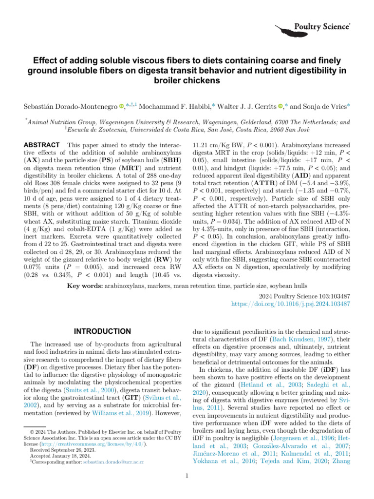 1 s2.0 S003257912400066X Main | PDF | Digestion | Gastrointestinal Tract