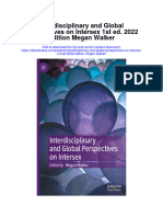 Interdisciplinary and Global Perspectives On Intersex 1St Ed 2022 Edition Megan Walker Full Chapter