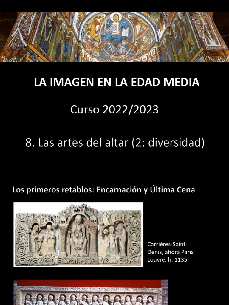 Las Artes Del Altar (2) (2022-23) | PDF | Liturgia | Altar