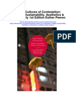 Global Cultures of Contestation Mobility Sustainability Aesthetics Connectivity 1St Edition Esther Peeren Full Chapter
