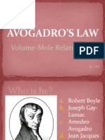 Avogadros Law