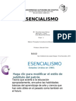 ESENCIALISMO