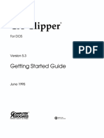 CA-Clipper For DOS Version 5.3. Getting Started Guide