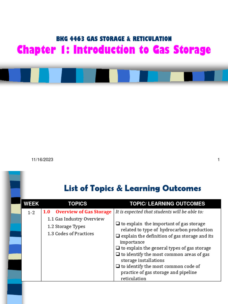 Introduction to Gas Storage Systems | PDF | Natural Gas | Petroleum