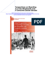 Download Global Perspectives On Boarding Schools In The Nineteenth And Twentieth Centuries Daniel Gerster full chapter