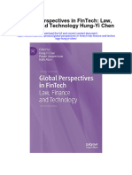 Global Perspectives in Fintech Law Finance and Technology Hung Yi Chen Full Chapter