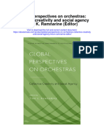 Global Perspectives On Orchestras Collective Creativity and Social Agency Tina K Ramnarine Editor Full Chapter