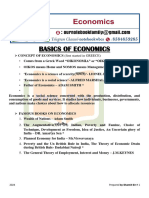 BASICS OF ECONOMICS Part-1