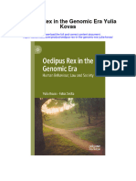 Oedipus Rex in The Genomic Era Yulia Kovas Full Chapter