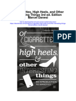 Download Of Cigarettes High Heels And Other Interesting Things 3Rd Ed Edition Marcel Danesi full chapter