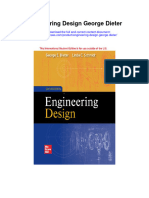 Engineering Design George Dieter Full Chapter