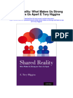 Shared Reality What Makes Us Strong and Tears Us Apart E Tory Higgins All Chapter