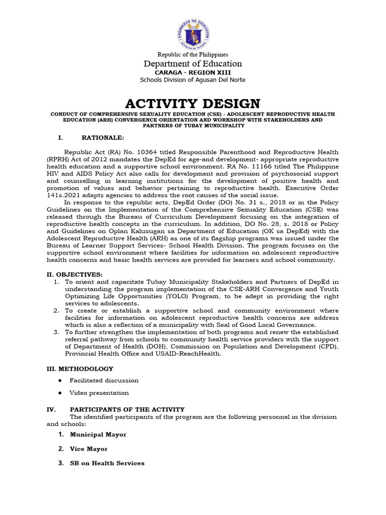 What Is Activity Proposal