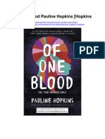 of One Blood Pauline Hopkins Hopkins Full Chapter
