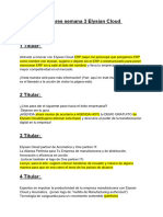 Titulares semana 3