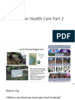 HSCI 1130 - Health Care Part 2