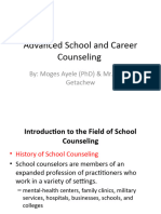 Advanced School and Career Counseling Revised